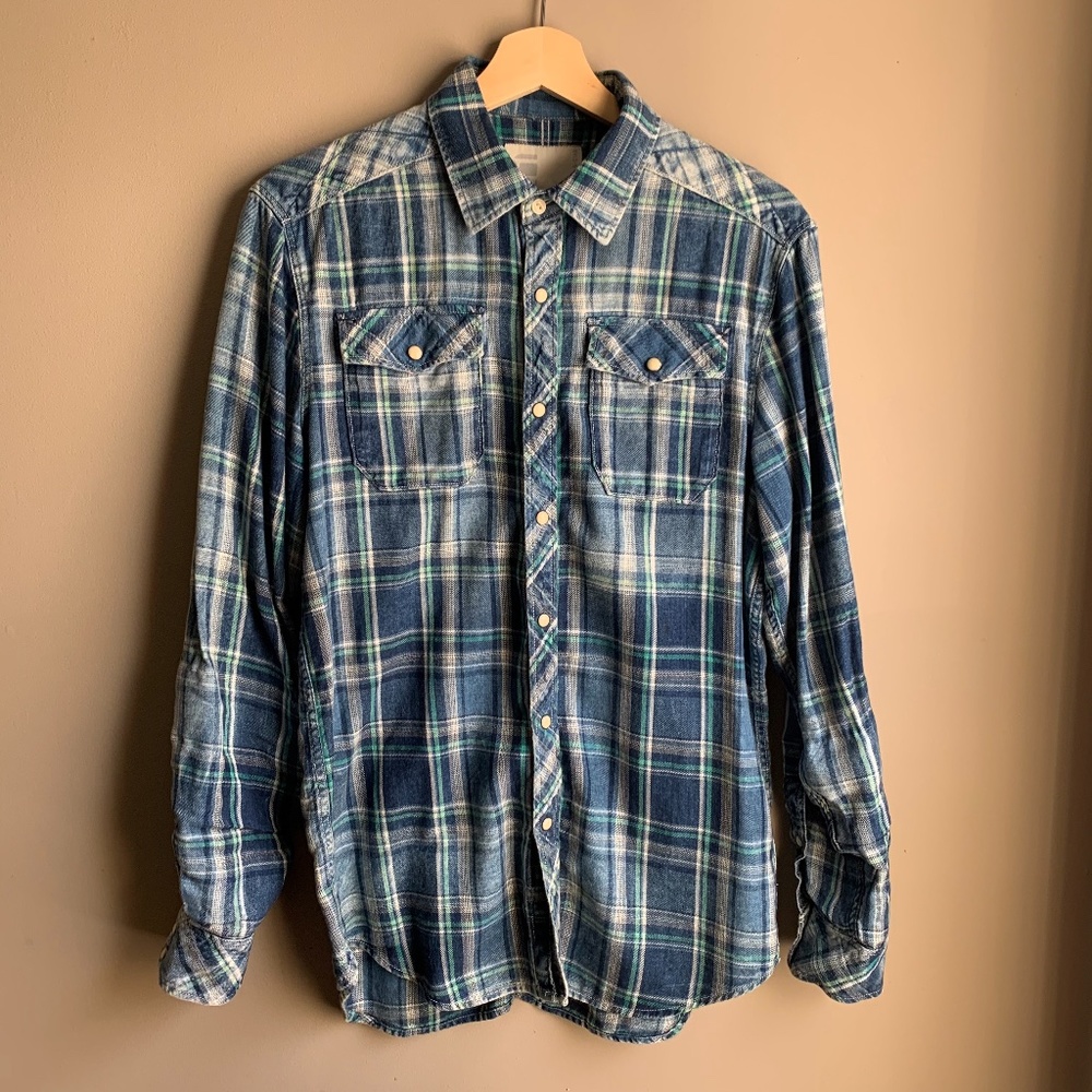 G-Star Landoh Long Sleeve Flannel Shirt